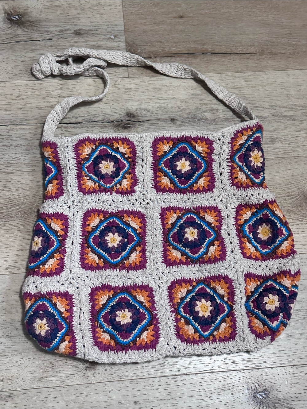 Free People Catch Me Crotchet Hobo Bag